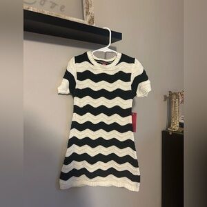 Vince Camuto Chevron Knit Dress